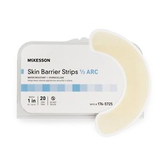 McKesson Skin Barrier Strip Arc Shape 176-5725 20 Ct