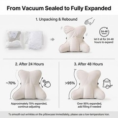 Lumbar Support Pillow for Office Chair, Back Support Cushion, Lumbar Pillow f…