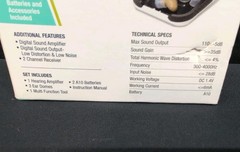 NuvoMed Inside The Ear Digital Processor Hearing Amplifier With Case Sealed