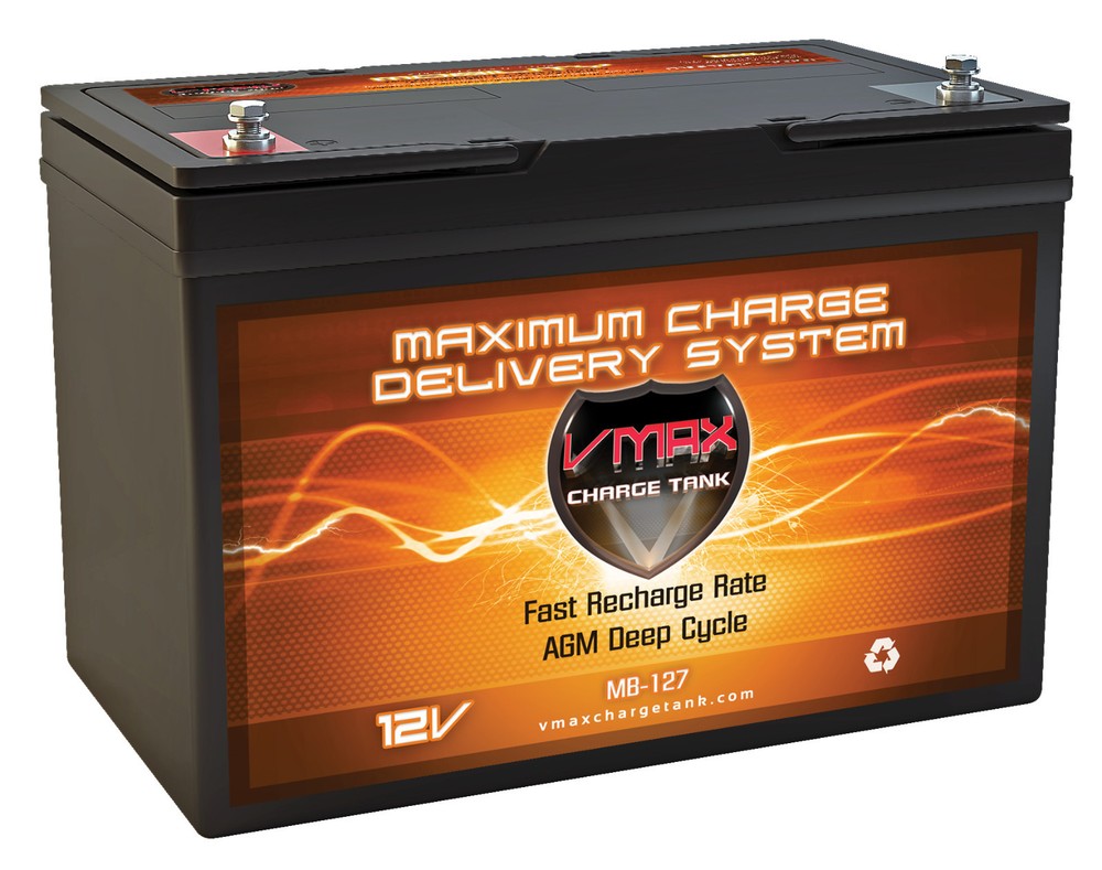 VMAX MB127 AGM 21st Century Bounder Plus 12V 100Ah Wheelchair Battery