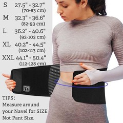 Ergonomic Back Brace for Lower Back Pain Relief – Lumbar Support, Posture Correc