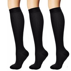 6Pair Compression Socks With Arch Graduated Support Sox 20-30 mmgh For Women Men