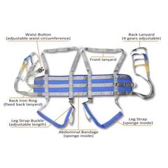 Full Body Adjustable Waist Range Lift Sling Patient Walking Standing Aid