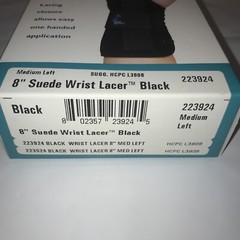 Med Spec 8″ Wrist Lacer Brace -Treating Sprains and Tendonitis – SIZE Med. Left