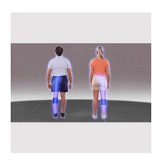 BeActive+ Plus Wrap Adjustable Calf Wrap Brace for Back Pain/Sciatica, Black