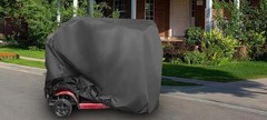 600D Waterproof Scooter Cover Black Power Assisted Mobility Scooter Cover 48 …