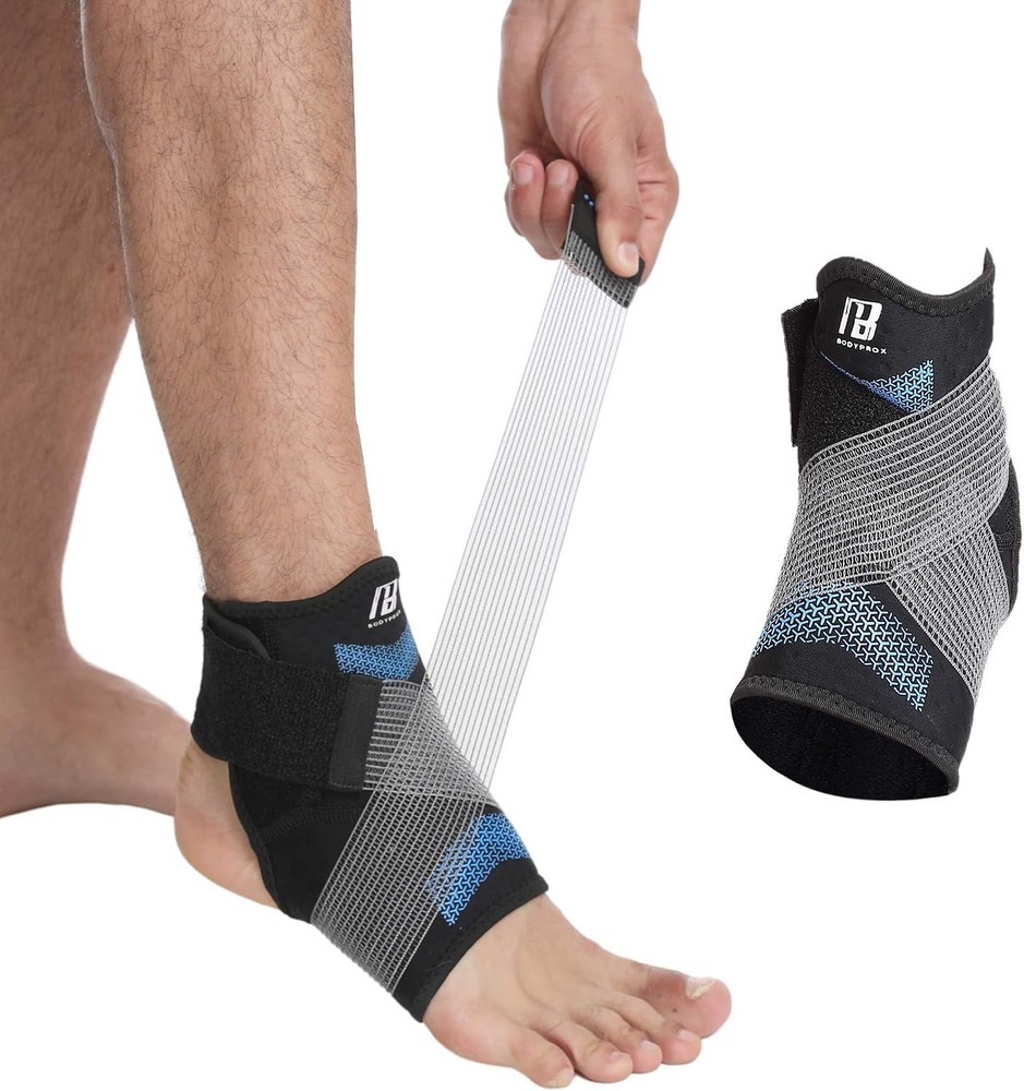 Bodyprox Ankle Brace for Women and Man, Ankle Compression Sleeve, Ankle Support