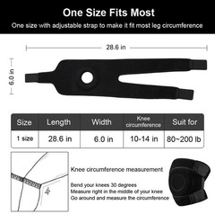 Universal Fit Knee Brace – Effective Support for Meniscus Tear & Joint Pain