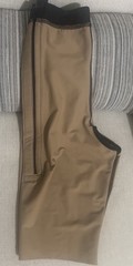 Marena Recovery Compression Pants Beige Hook & Eye Closure
