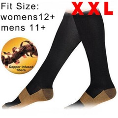 Mens Compression Socks Winter Warm Athletic Sport Thick Boot Socks for Hiking