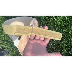 Kenney Orthopedics Hinged Ankle Foot Orthosis AFO Brace Tan Adjustable Strap