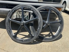 Pair Of 24″ X-Core Quickie Wheelchair Tires Wheels Rims FLAT-FREE PR1MO EXPRESS