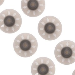10pcs Black Open Hearing Aid Domes Tips For Phonak 6mm