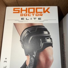 Shock Doctor Elite knee brace bio-logix bilateral hinges small left 12.25”-13.25