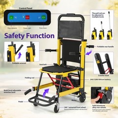 Elderly Stair Lifting Motorized Climbing Wheelchair Chair Stair Lift Portable