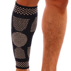Copper Leg Compression Sleeve Calf Support Socks Brace Pain Relief Men Women Gym