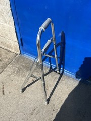 Drive HEMI Aluminum 29.5in to 37in SIDE STEP FOLDING Walker up to 300 lbs