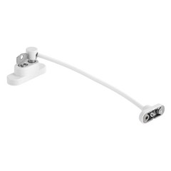 Zinc Alloy Window Door Opening Restrictor Cable Baby Child Safety Lock Catch CX4