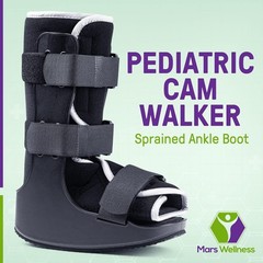 Pediatric Walking Boot Kids Children’s Ankle Support Shoe 6.5-8 Years Old