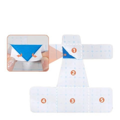 40/50Pcs Bunion Corrector Kinesiology Tape – Precut Elastic Support for Big Toe
