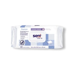 Seni Care Personal Cleansing Wipe 8 x 12″ S-WR48-C11 2 Pack 96 Wipes