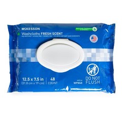 McKesson Personal Cleansing Wipe 7.5 x 12.5″ WPW48 3 Pack 144 Wipes