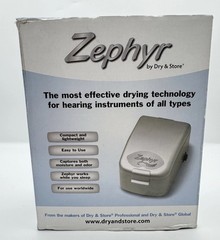 Zephyr by Dry & Store Hearing Aid Dryer Tinnitus For Cochlear Ear Monitors