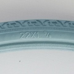 Grey Solid Wheelchair Tyre 22×1 3/8 inch G