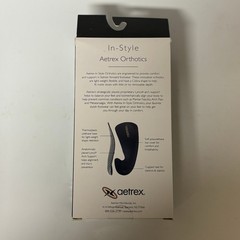 Aetrex L100 In-Style Orthotics Mens Size 9 Cobra Lynco Arch Support Insoles