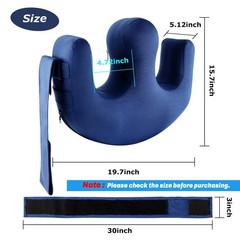 YHK Inflatable Turning Device, Bedridden – Dark Blue, Blue