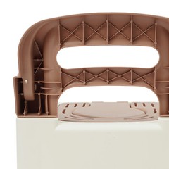 Modern Coffee Color Shower Chair, Bath Safety Seat, Portable Toilet Chair New