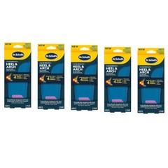 Dr. Scholl’s Orthotics for Heel Pain – Men Size 8-12, 1 Pair – Pack of 5
