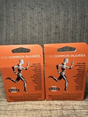 KT Tape Kinesiology Tape Pro 20 10″ Pre-cut Strips Stealth Beige 2 Pack!