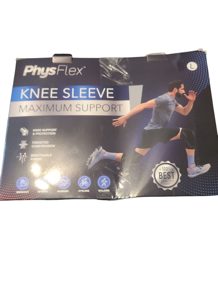 Physflex knee sleeve maximum support size L