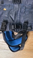 Firefly Upsee Upright Mobility Harness Denim & Blue Foot Straps NOT Included MED