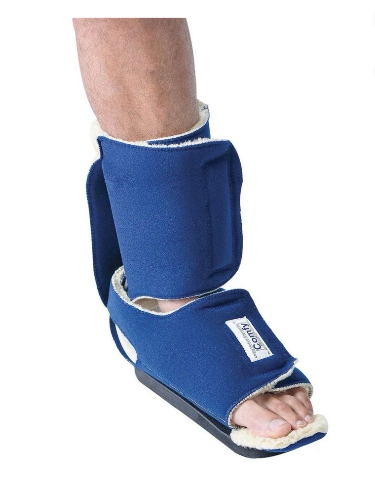 Comfy Splints Comfy Boot with Fleece lined Headliner cover – Adult, Dark Blue
