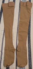 Tan Jobst 15-20 mmHg Compression Stockings Hose Women’s Size Small Closed Toe
