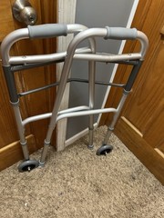 Walker med gear dual release folding walkers make offer Style 7803 max lbs 300