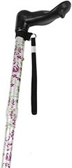Black Stretchable Elastic Cane Wrist Straps – Pack of 2