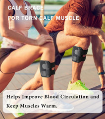 1Pc Calf Brace with Shin Splint for Men Women, Lower Leg Compression Wrap Increa
