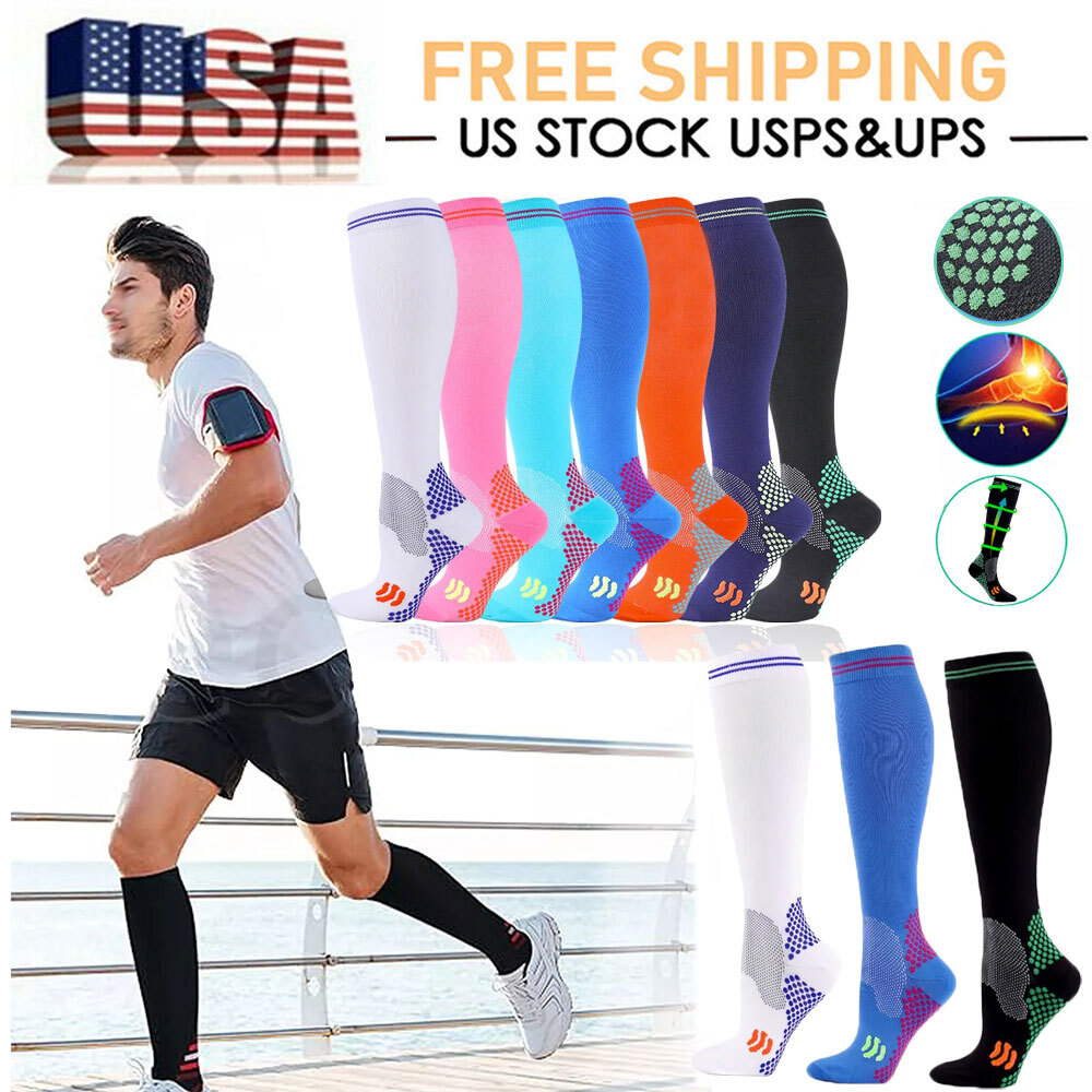 Pro Feet Multi Sport Sock Team Soccer Baseball Softball All Athletic Knee Socks