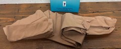 JOBST Relief Thigh High Garter Style Soft Top Band 20-30mmHg (Beige) X-Large