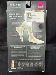 mediven for men classic C040537 Compression Socks Black Anti-microbial