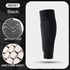 1Pcs Women Men Football Shin Guards Soccer Honeycomb Anti-collision Compression