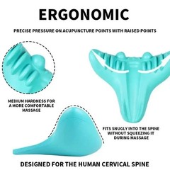 Neck Cloud Cervical Neck Stretcher Pillow Traction Device Pain Relief Massage