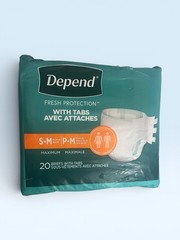 Depend Medium Incontinence Pants, 20 Count