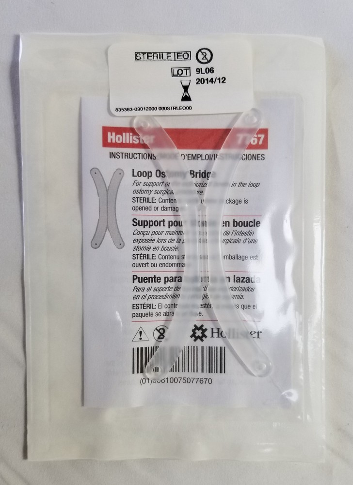 Hollister Sterile Loop Ostomy Bridge Ref 7767