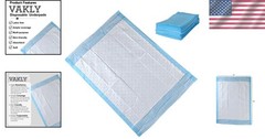 Convenient 25 Pack 17×24 Disposable Bed and Chair Pads – Waterproof Assurance