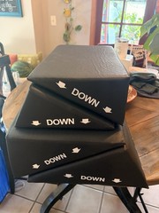 Black Foam Comfort Glide Positioning/Pressure Relief Wedges
