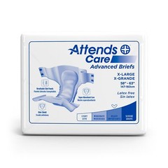 Attends DermaDry Plus Incontinence Brief, Extra Large (CS/60)